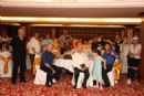 Participants (a bit weary after vigorous dancing)