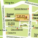 Map - Ohr Menachem Chabad House and Kosher Resturant