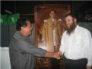 The Mayor of Kao Lak thanking Rabbi Yosef C. Kantor for the contribution given on behalf of the Chabad Tsunami Relief Fund