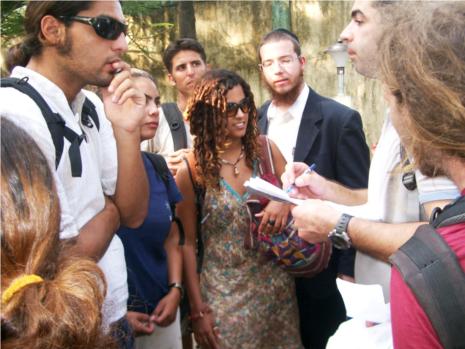 Searching for and listing Israeli survivors at Andemand Islands